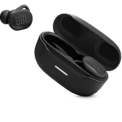 JBL Endurance Race Waterproof True Wireless Sport Earbud Headphones Black JBLENDURACEBLKAM