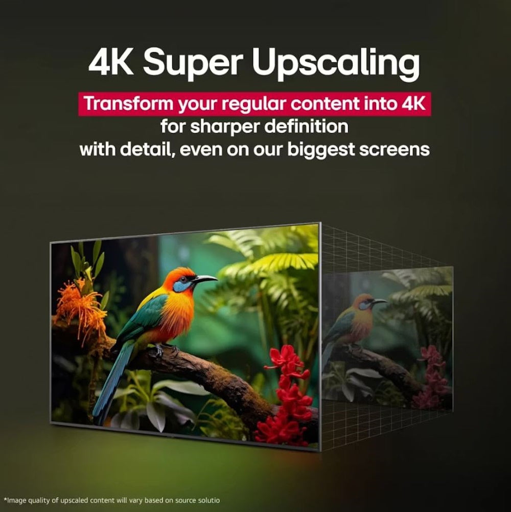 LG 50" UA7700 Class 4K UHD AI Smart TV 2025, Compatible with Alexa & Google Assistant - 50UA7700AUA