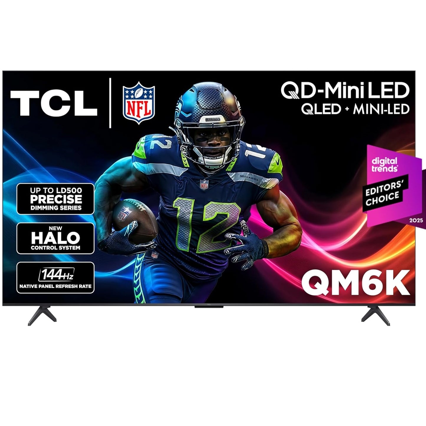 TCL 55" QM63K Series QD-Mini LED QLED 4K UHD Smart TV with Google TV 55QM63K