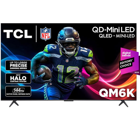 TCL 55" QM63K Series QD-Mini LED QLED 4K UHD Smart TV with Google TV 55QM63K