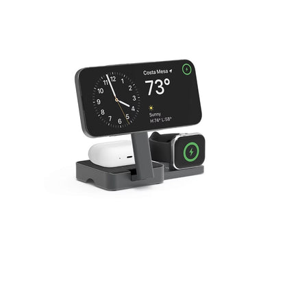 Nimble PIVOT 3-in-1 Wireless Charger, Universal Qi Charging Stand NB-WP-3N-12541