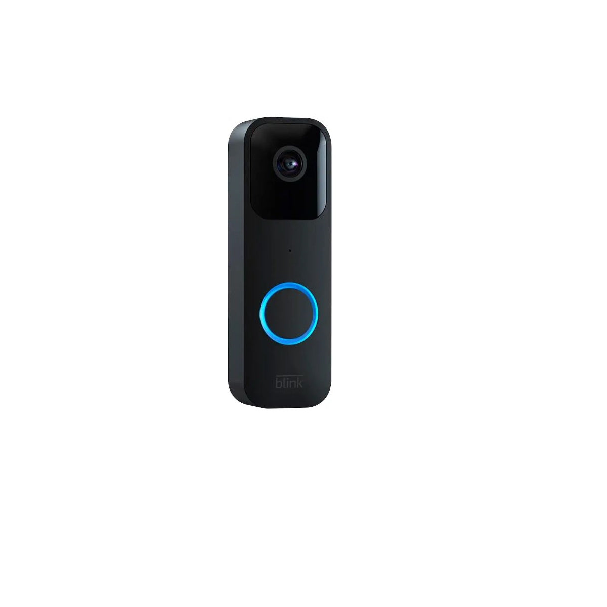 Blink Smart Wi-Fi Video Doorbell Wired/Battery Operated 2-Way Audio, HD Video, Motion detection, Chime App Alerts, Works with Alexa, Black