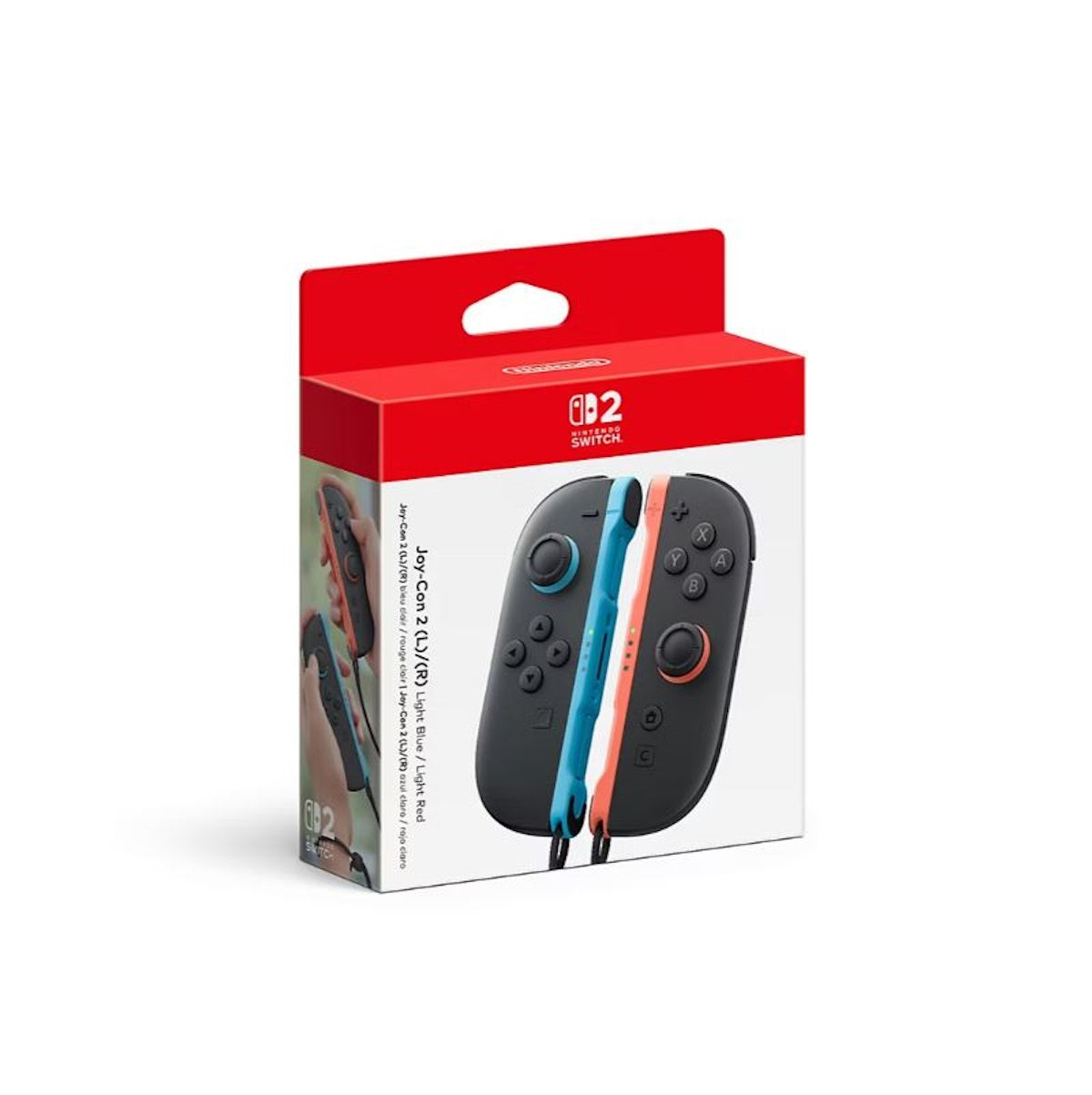 Nintendo Switch 2 - Joy-Con 2 L/R - Light Blue/Light Red 123677