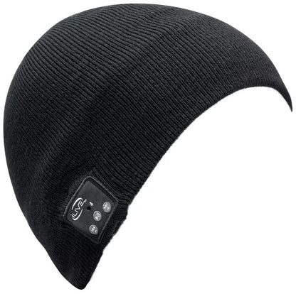 iLive Wireless Bluetooth Beanie with Earbud Speakers and Microphone, IAKB45B, Black