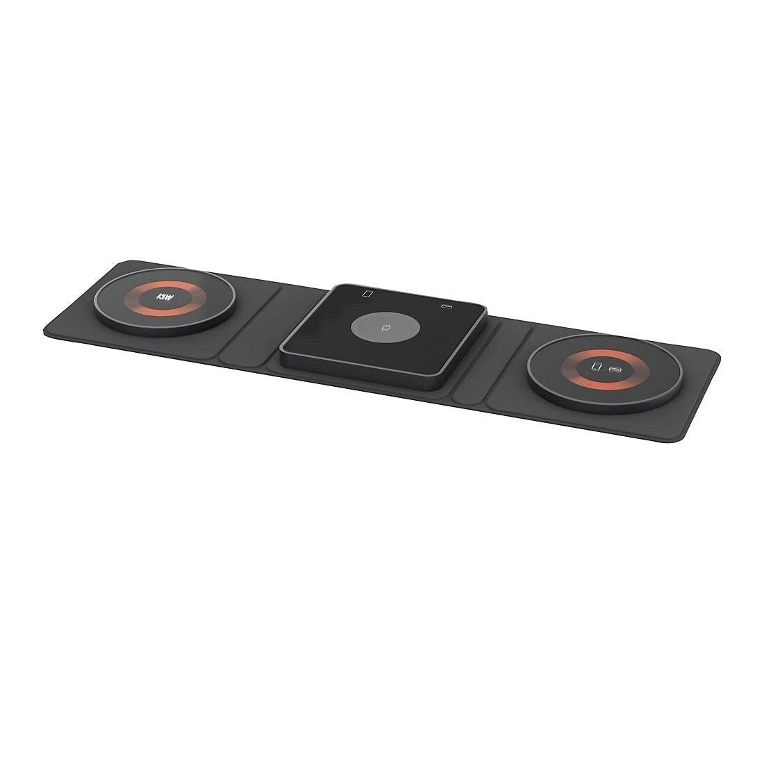 Pocket Juice 3-in-1 Wireless Folding Power Pad 15W for Qi‑enabled Devices