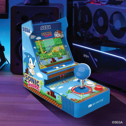 My Arcade Sonic The Hedgehog Joystick Player Portable Retro Arcade DGUNL-7157