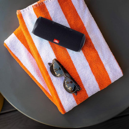 JBL Flip 5 Waterproof Portable Bluetooth Speaker - Black JBLFLIP5BLKAM