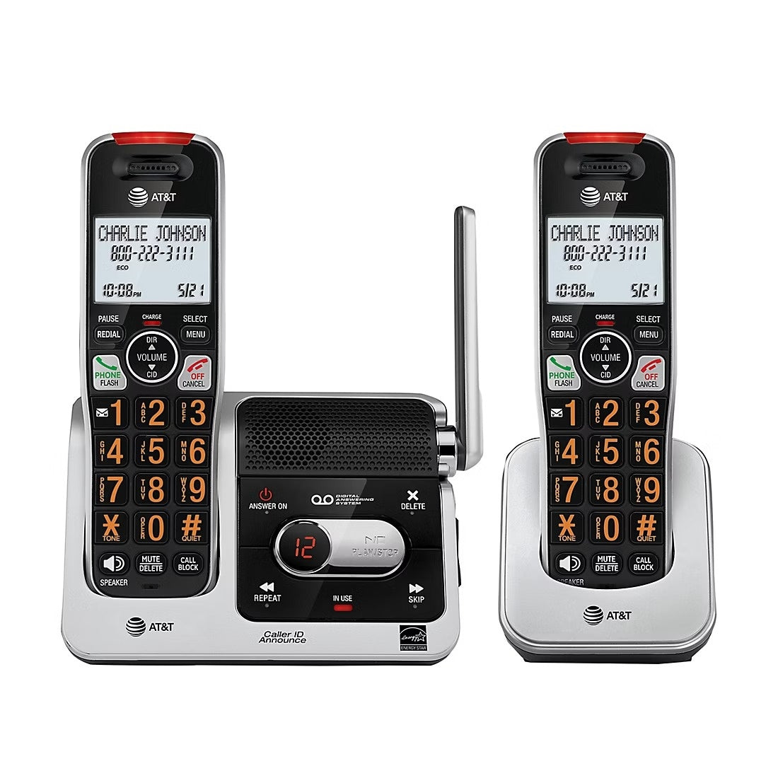 AT&T CRL82254 2 Handset Expandable Cordless Phone