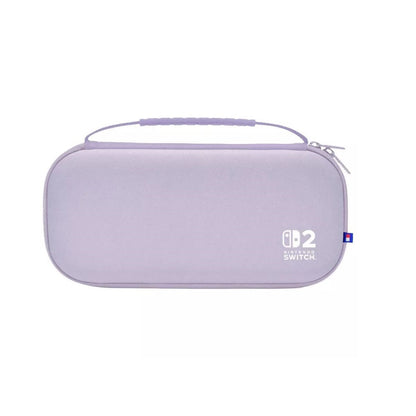 HORI Slim Hard Shell Tough Pouch (Cozy Lavender) for Nintendo Switch 2