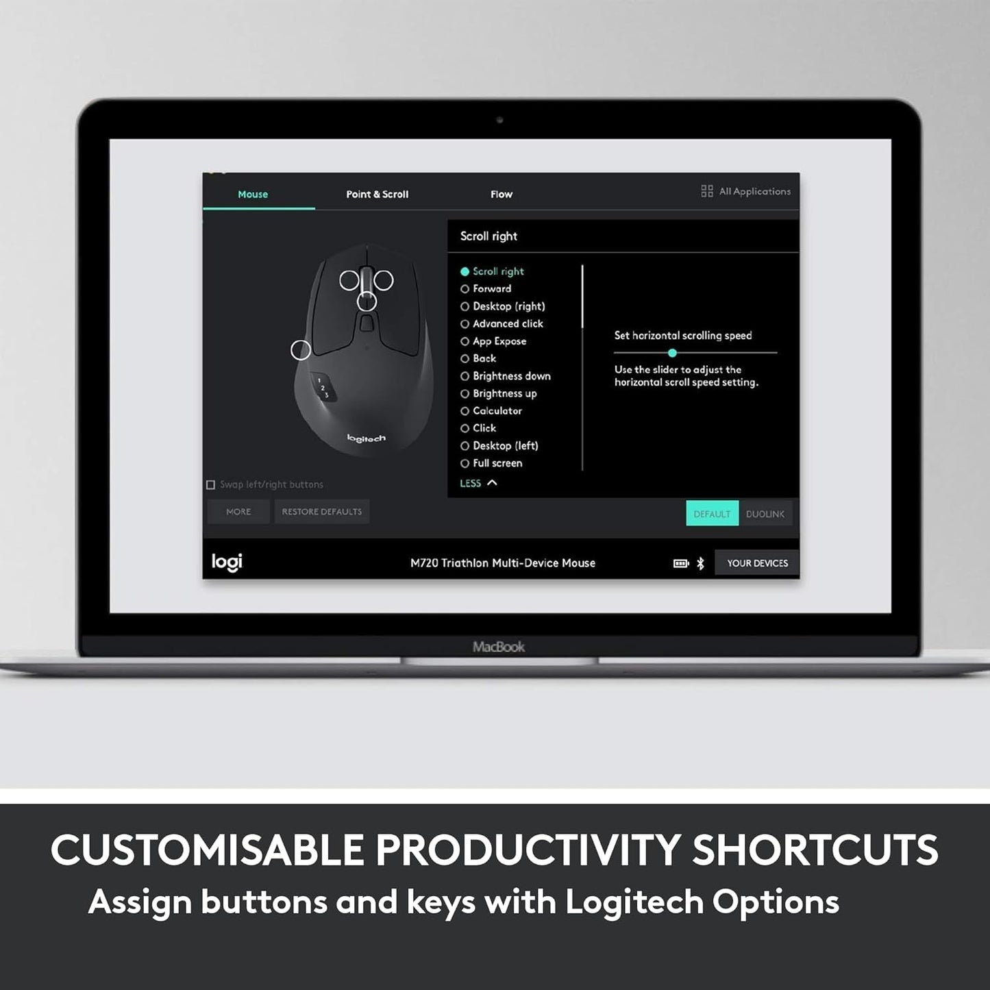 Logitech MK850 Performance Wireless Keyboard and Mouse Combo - Graphite 920-013269