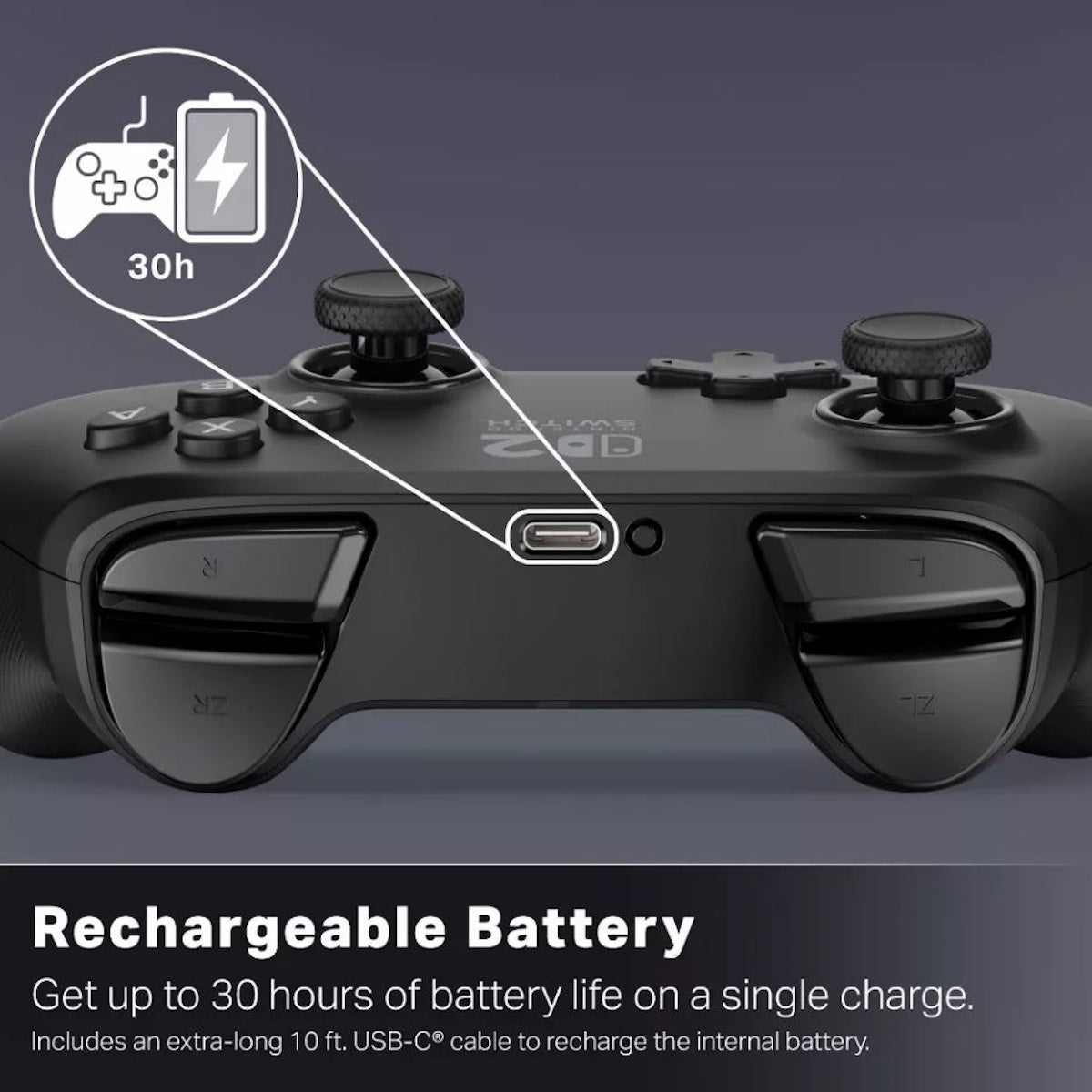 PowerA - Advantage Wireless Controller for Nintendo Switch 2 - Black