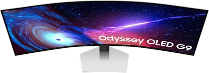 Samsung 49" 1440p 240Hz, 0.03ms Odyssey (G93SC) Series QD-OLED Curved Gaming Monitor LS49CG932SNXZA