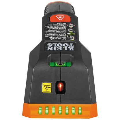 Klein Tools ESF150LL Laser Level Stud Finder, Bubble Level, Laser Class 3R; ≤5mW; 15-Foot in All Directions