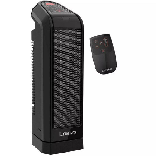 Lasko Oscillating Digital Ceramic Room Tower Heater with Remote Control CT16670