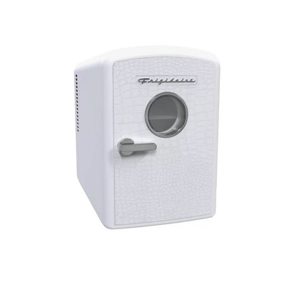 Frigidaire 9 Can / 5L Crocodile Retro Beverage Freestanding Mini Fridge EFMIS181-WHITE
