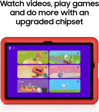 Samsung Galaxy Tab A9+ Kids Edition 11" 64GB with Puffy Cover Wi-Fi Red SM-X210NZALXAR