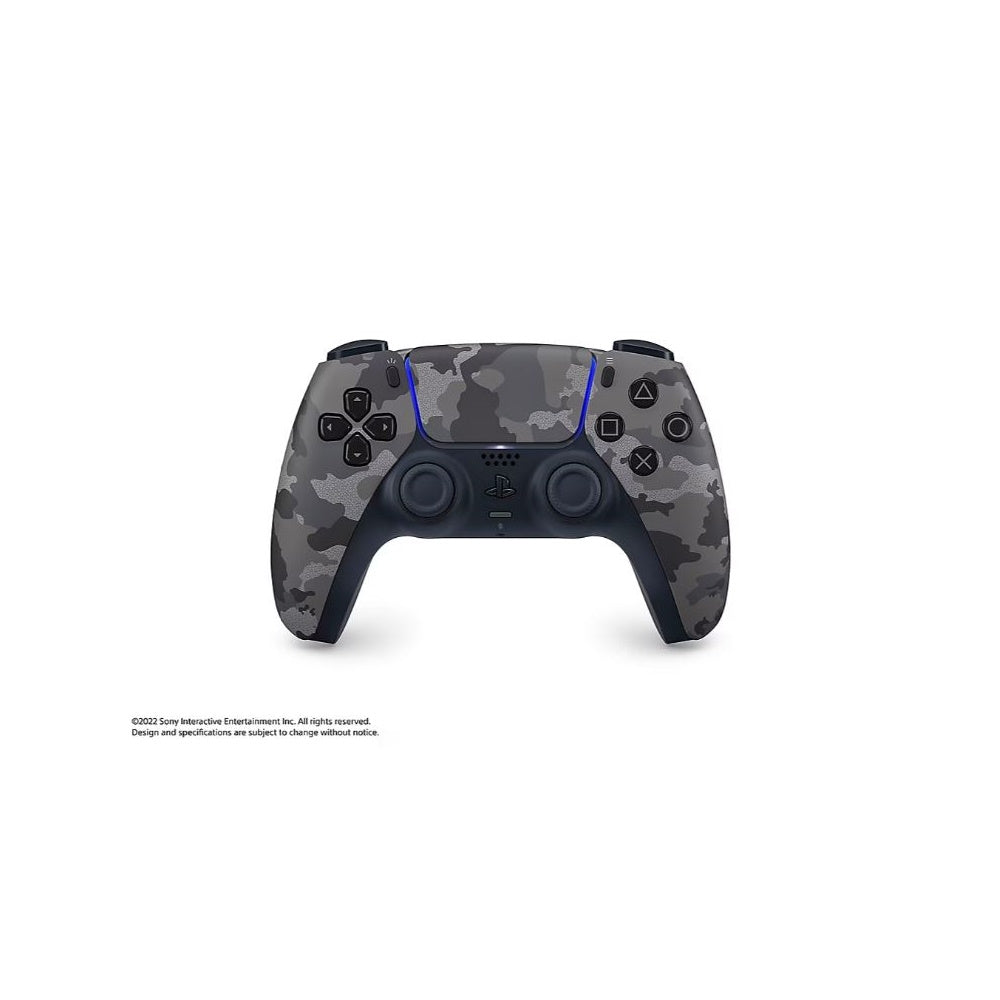 Sony Playstation 5 Slim Disc Console Bundle with White & Gray Camo Controllers and DualSense Charging Station