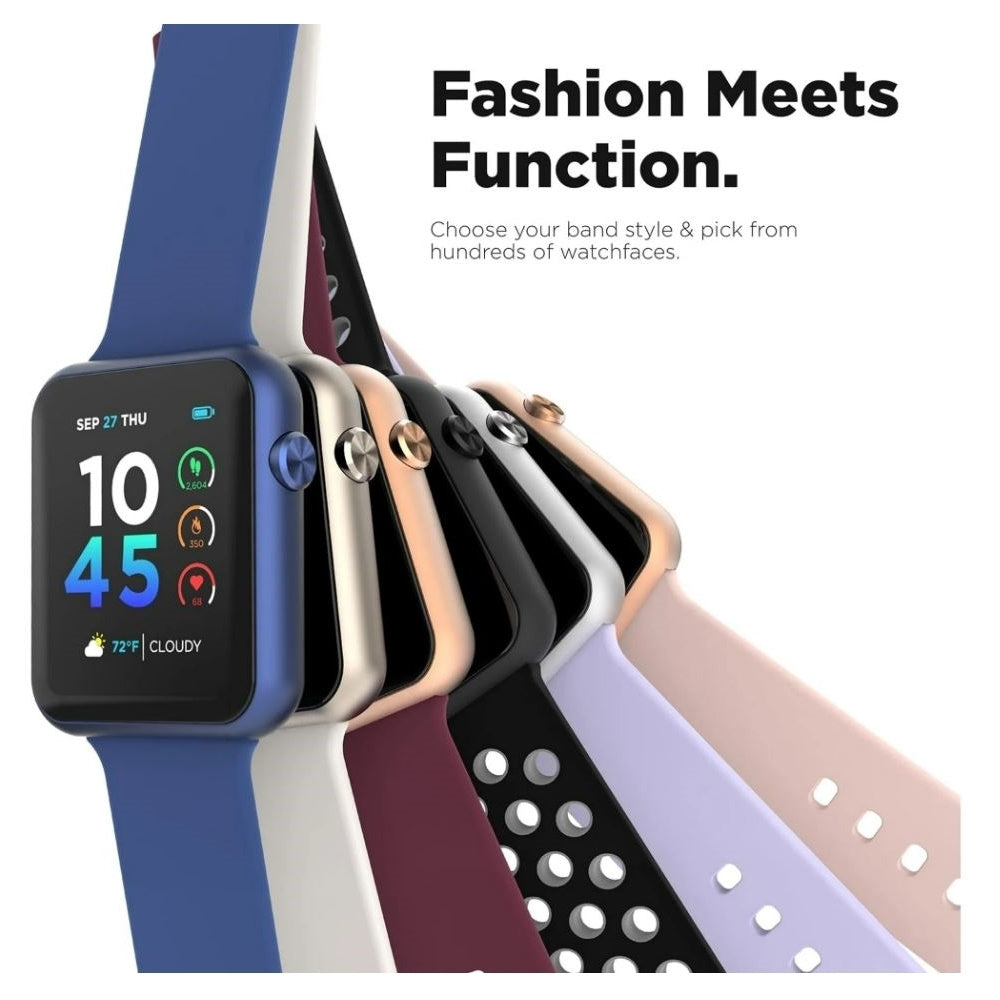 Itouch Air 4 Unisex Adult Black Smart Watch TA4M01-C02