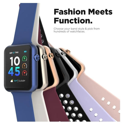 Itouch Air 4 Unisex Adult Black Smart Watch TA4M01-C02