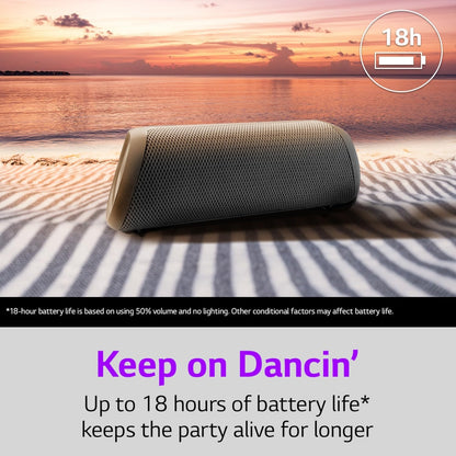 LG XBOOM Go XG5QGR Portable Bluetooth Speaker w/ up to 18HR Battery