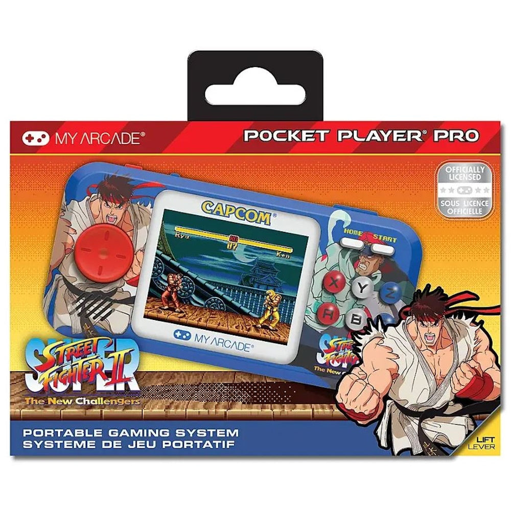 Street Fighter II Pocket Player Pro Handheld Portable DGUNL-4187