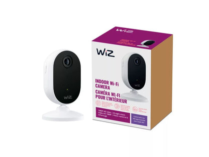 WiZ Indoor Security Camera 1080p HD Video Motion Detection Full-Duplex Audio 9290032636