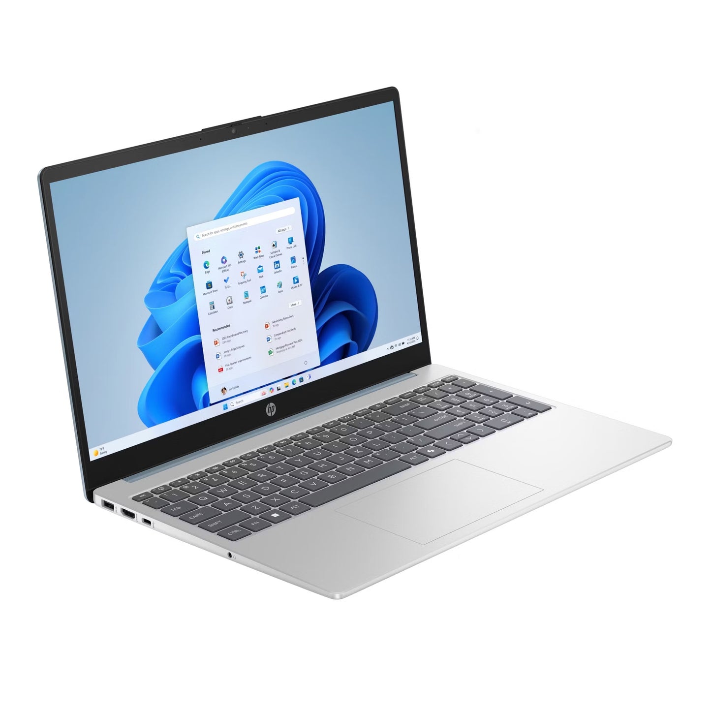 HP 15.6" Touchscreen Laptop, Intel Core i3 Processor, 8GB Memory, 256GB SSD, Microsoft CoPilot 15-FD0883NR