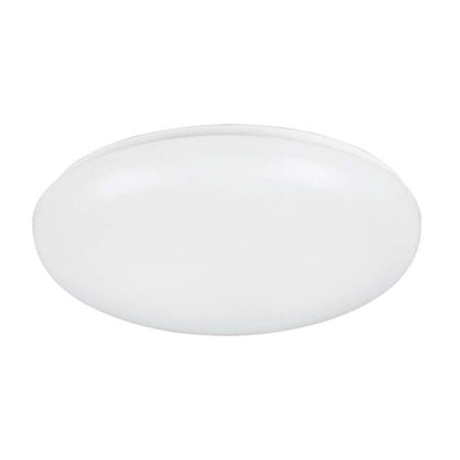 Sunset Lighting F8053-30-LED 11" Flush Mount White Acrylic Lens Shades, White Finish