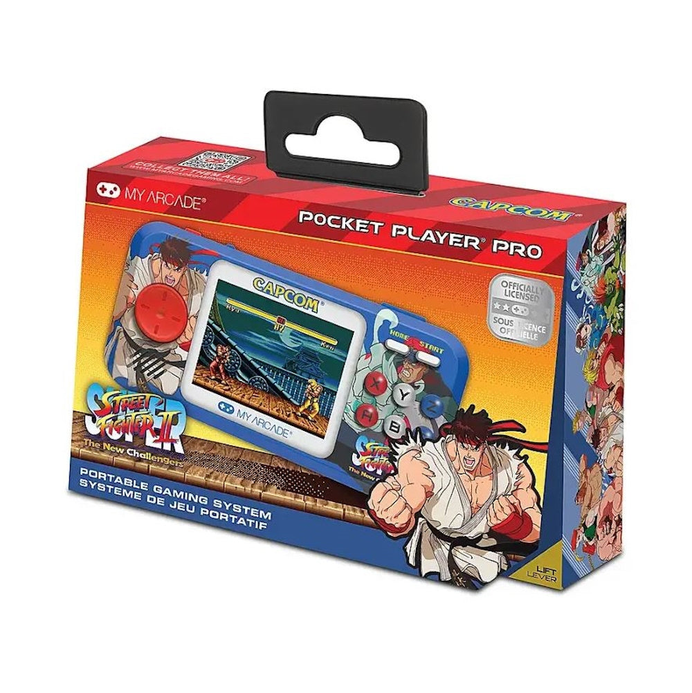 Street Fighter II Pocket Player Pro Handheld Portable DGUNL-4187