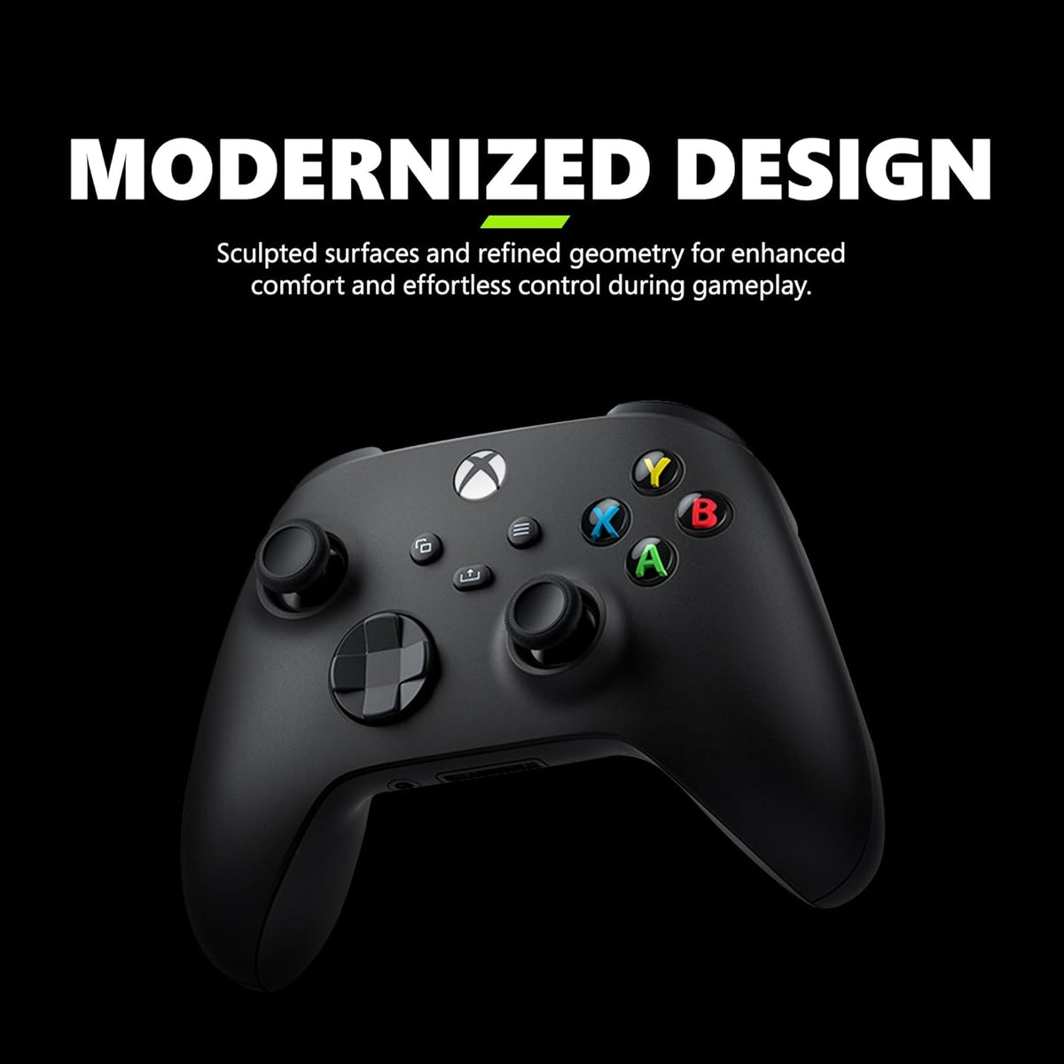 Microsoft EP2-29929 Xbox Wireless Controller for Xbox Series X, Xbox Series S, Xbox One, PCs - Carbon Black