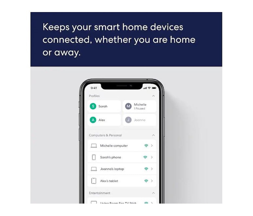 eero 6+ Dual-band Mesh Wi-Fi 6 System (3-pack) White R010311