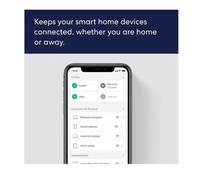 eero 6+ Dual-band Mesh Wi-Fi 6 System (3-pack) White R010311