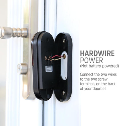 Energizer Connect Smart 2K 5GHz Wired Video Doorbell E0D1-1002-2KB