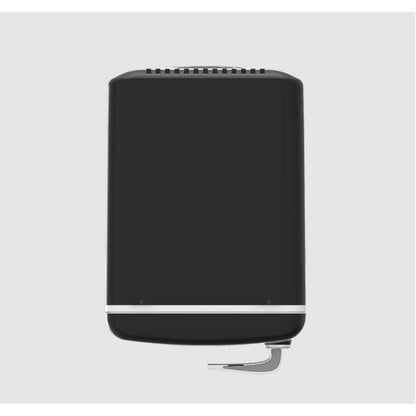 Frigidaire Portable Retro 6-Cans/4L Mini Fridge Black EFMIS137-BLACK, Includes 110V home power cord & 12V DC car adapter