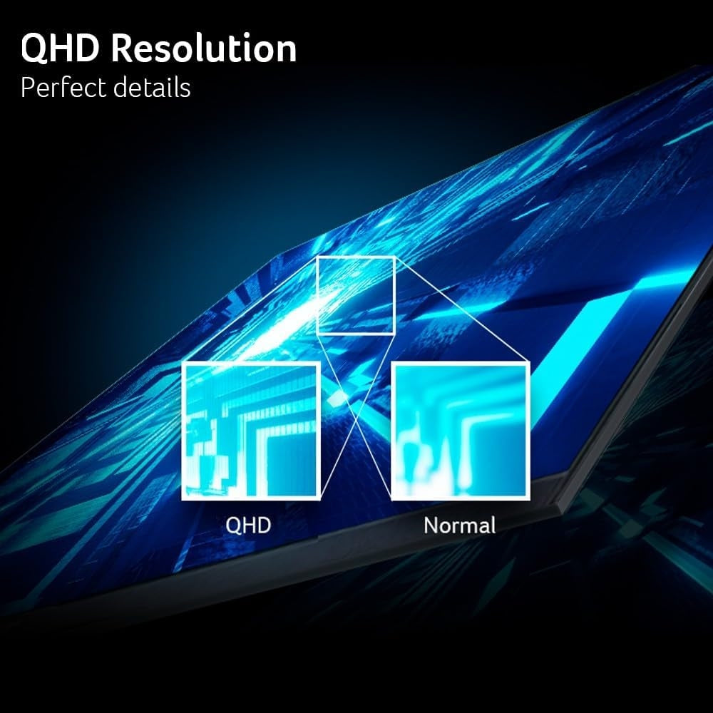 Acer Nitro 27 Inch QHD 2560 x 1440 IPS Gaming Monitor | AMD FreeSync | Up to 180Hz Refresh | Up to 0.5ms KG271U