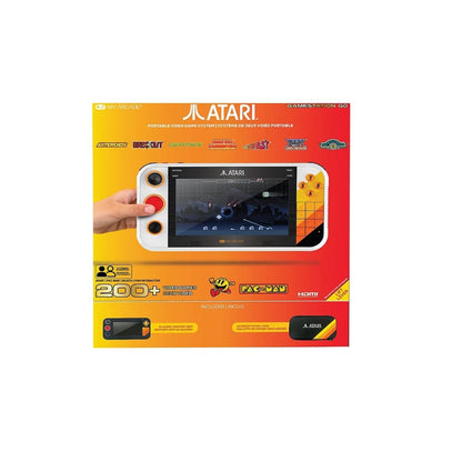 My Arcade Atari Gamestation Go Bundle, over 200 built-in games, 7" full-color display, Built-in Wi-Fi, built-in rechargeable battery - DGUNL-7177