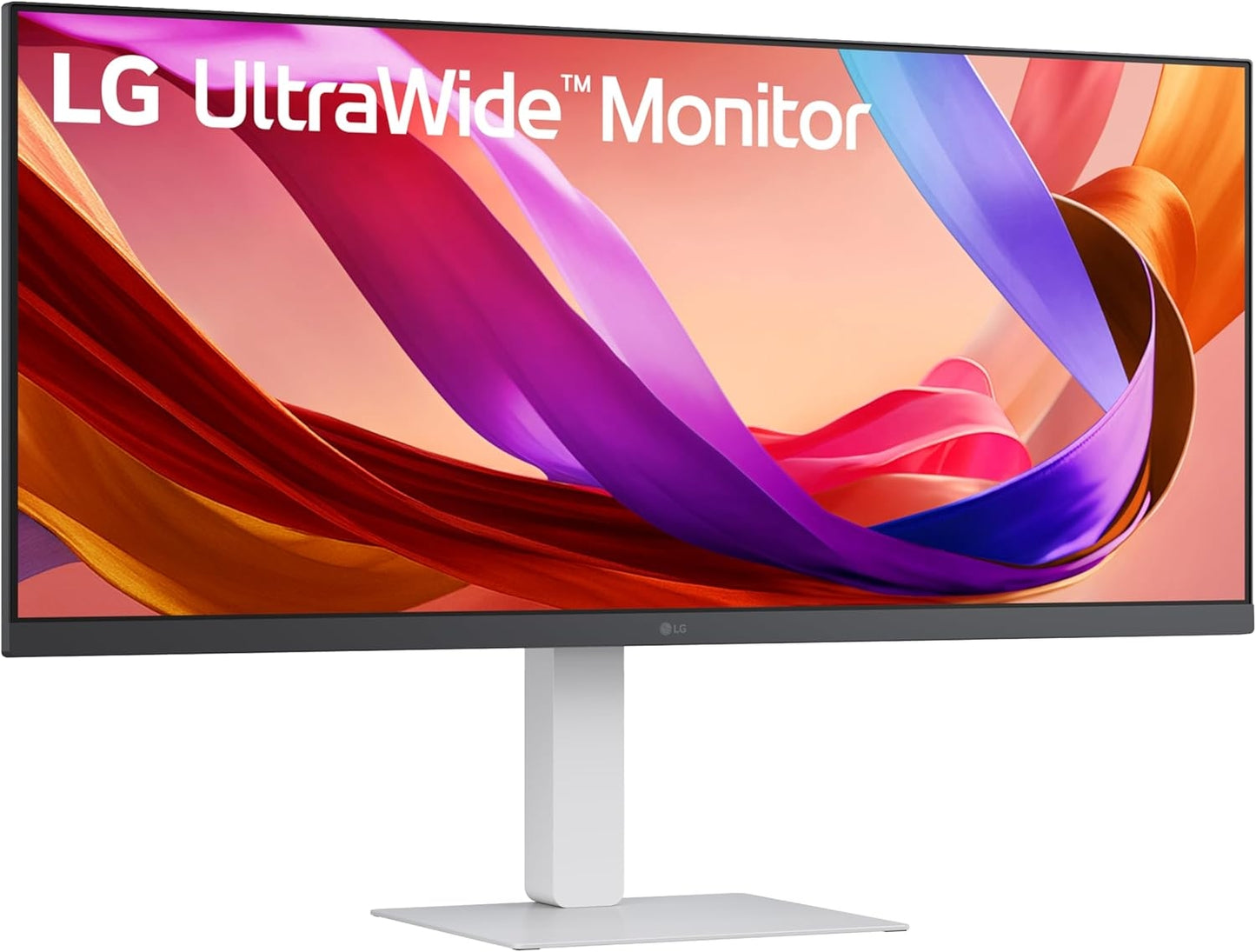 LG - 34U530A-W 34" UltraWide WFHD Monitor, 100Hz, HDR 400, HDMI, DP, USB-C, Tilt/Height/Swivel - White