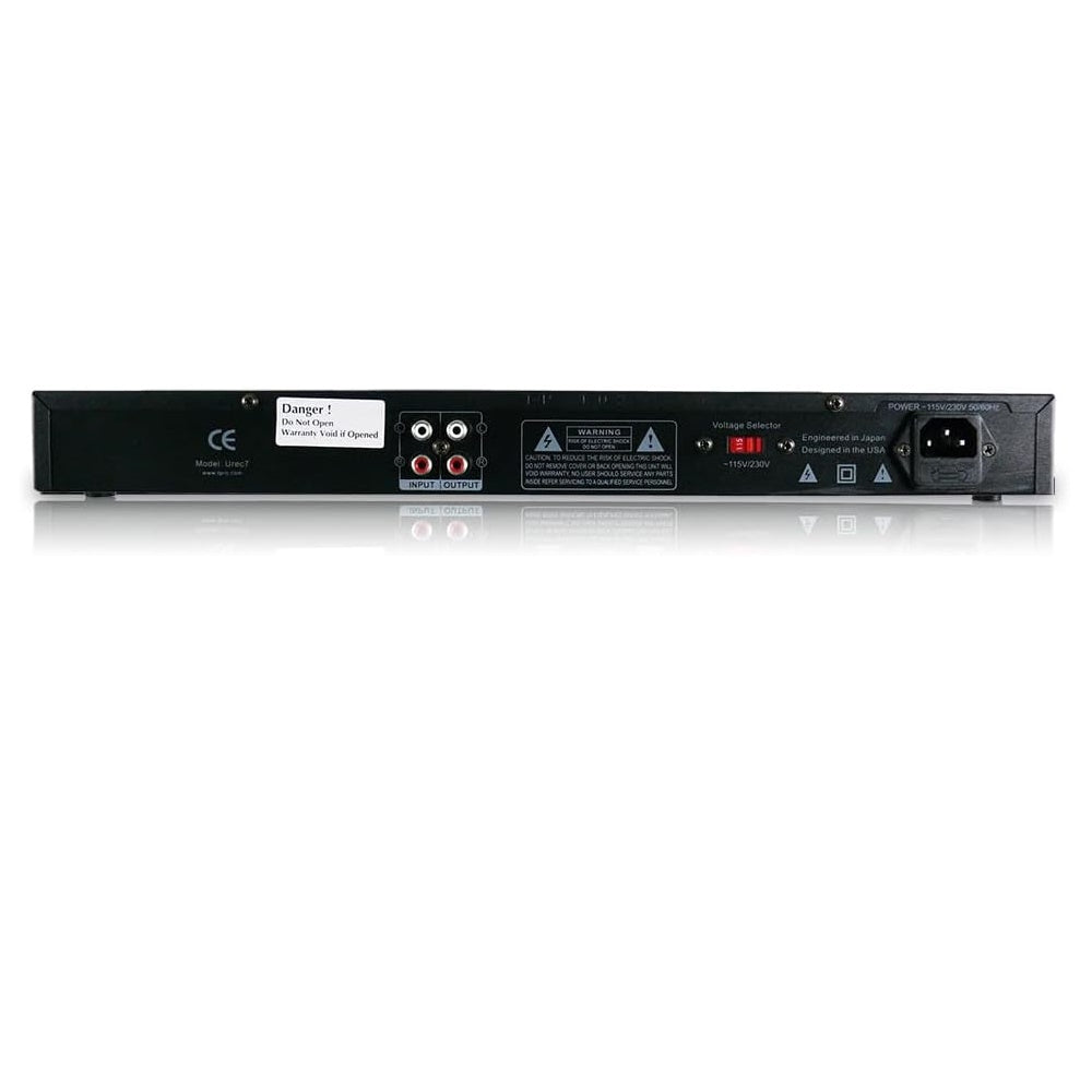 Technical Pro UREC7 Professional DJ 1U Rack Mountable USB/SD Recording Deck