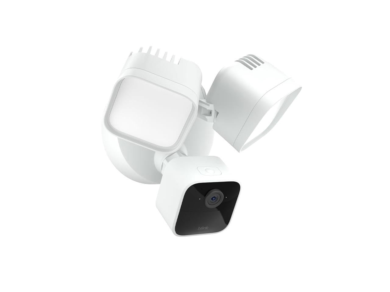 Blink Outdoor Wired 1080p Security Camera with Floodlight - White B0B5VLCL1N