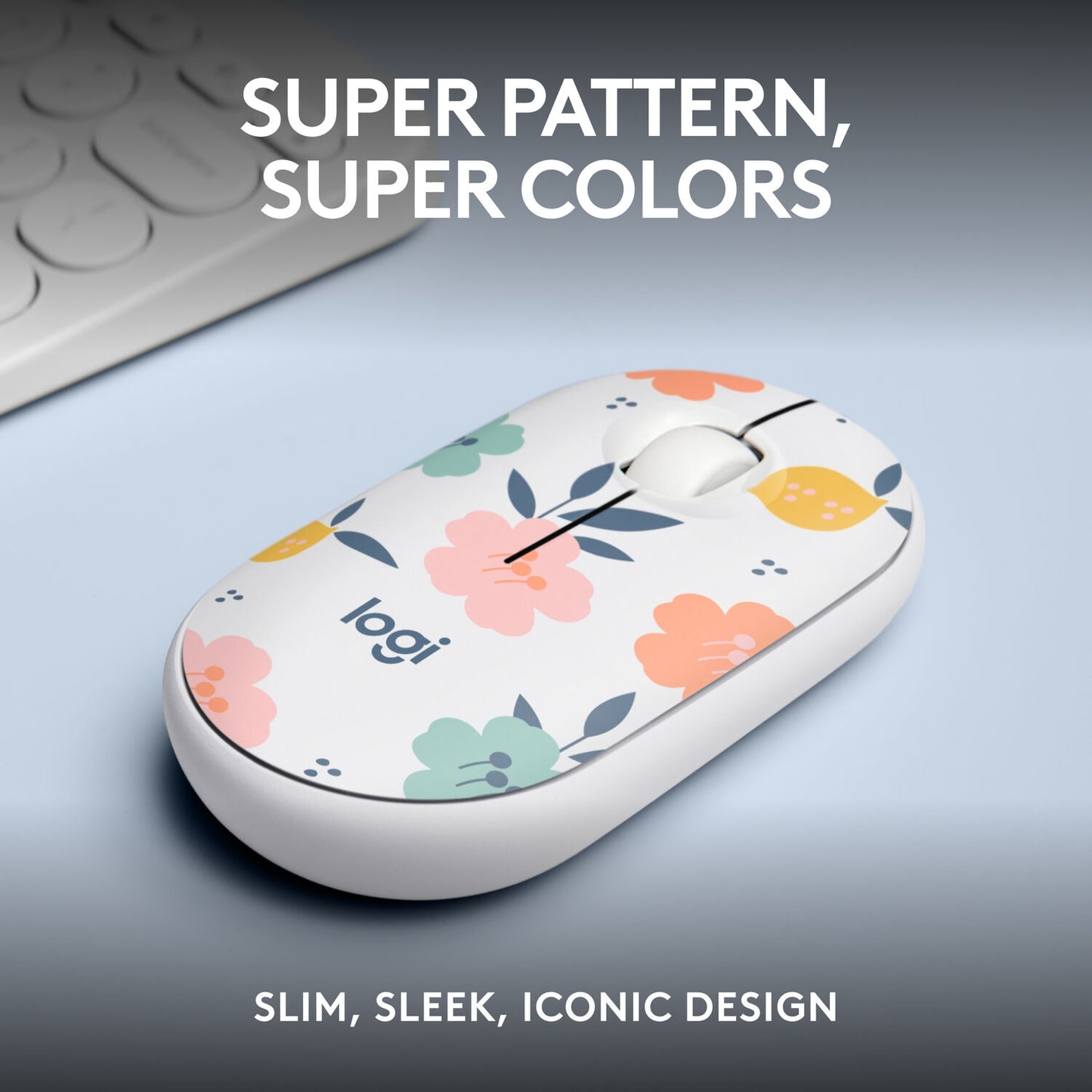 Logitech M340 Wireless Mouse Floral Bouquet 910-007280