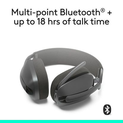 Logitech Zone Vibe 100 Wireless Headset Graphite 981-001256