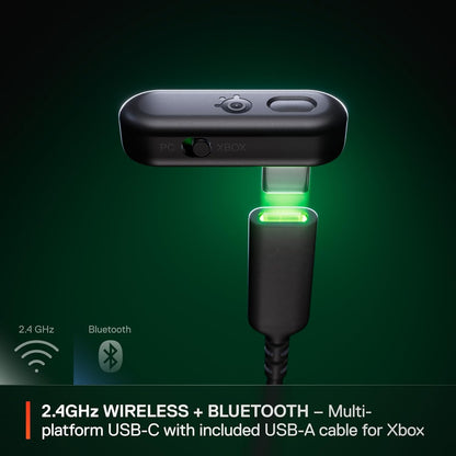 SteelSeries - Arctis GameBuds True Wireless In-Ear Earbuds with 2.4GHz/Bluetooth for XBOX One, XBOX X/S, PS5/PS4, PC