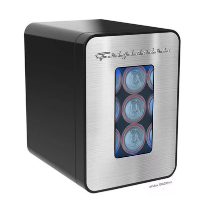 Frigidaire Mini Fridge Holds 15 Cans or 10 Liters Stainless Steel EFMIS200-SS