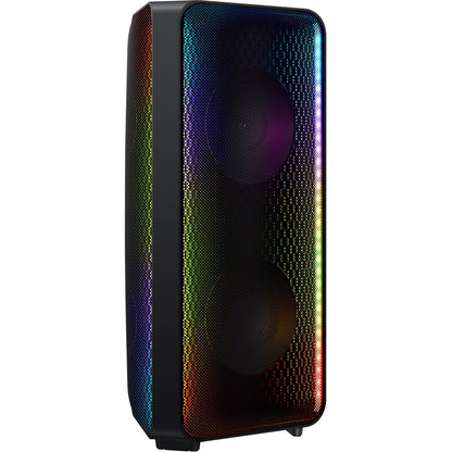 SAMSUNG MX-ST40B Sound Tower High Power Audio, 160W Floor Standing Speaker, Bi-Directional Sound, Built-in Battery, IPX5 Water Resistant