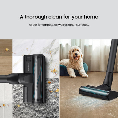 Samsung Jet 75 Pet Cordless Vacuum, Lightweight w/Turbo Action Brush, Pet Tool, VS20B75AGR5/AA
