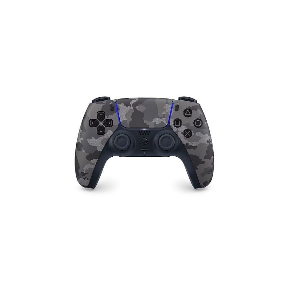 Sony Playstation 5 Slim Disc Console Bundle with White & Gray Camo Controllers and DualSense Charging Station SNY-BD-PS5SLIM