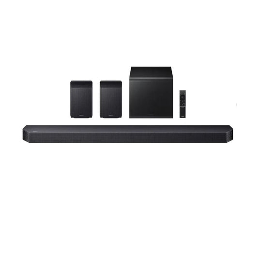 SAMSUNG Q-Series Soundbar 9.1.4 ch w/ Subwoofer + Rear Speaker - Titan Black HW-Q930F/ZA
