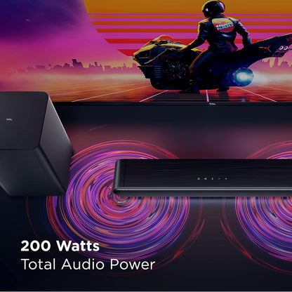 TCL S Class 2.1 Channel Sound Bar with DTS Virtual:X and Wireless Subwoofer - S210W