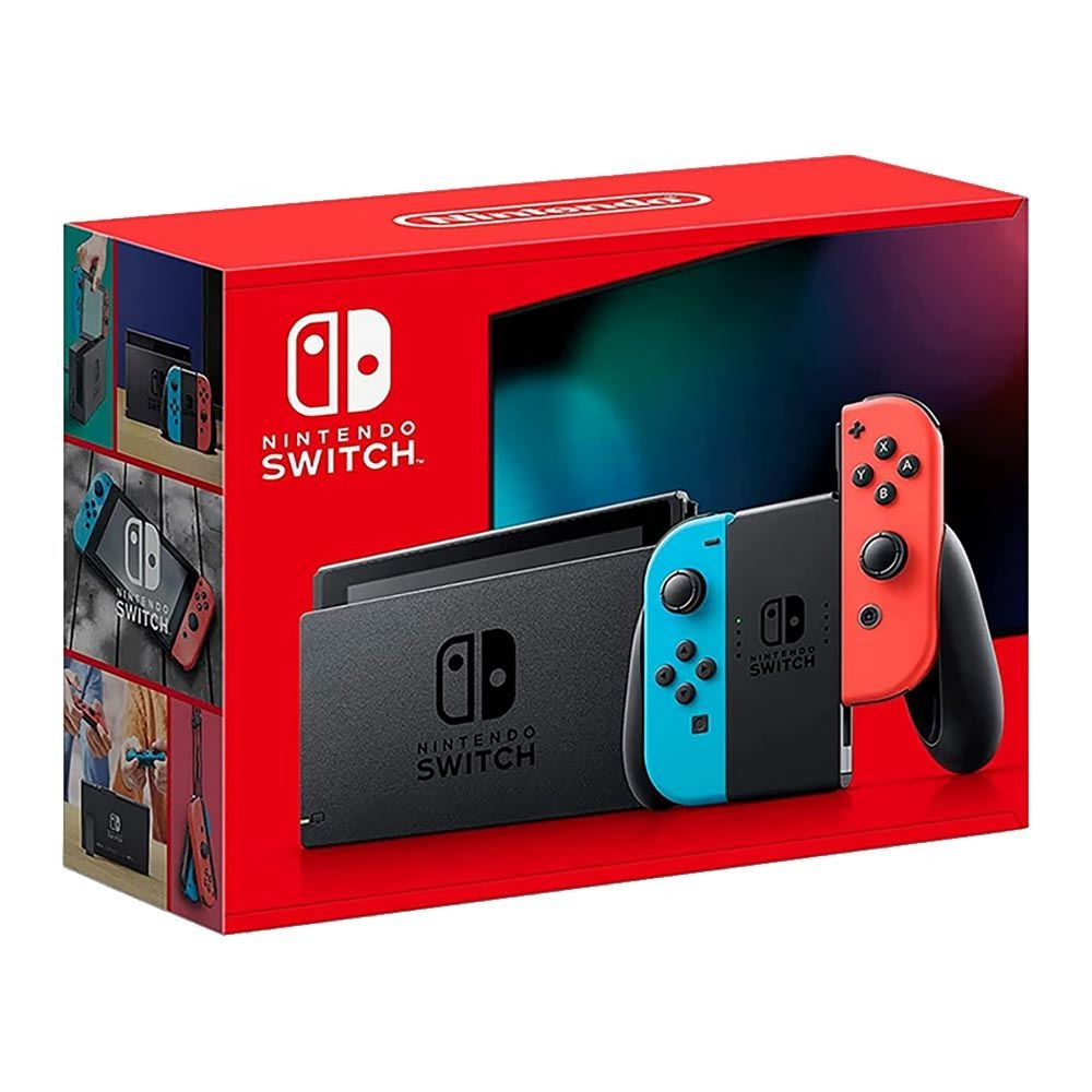 Nintendo Switch with Neon Blue and Neon Red Joy‑Con - Multi HADSKABAH