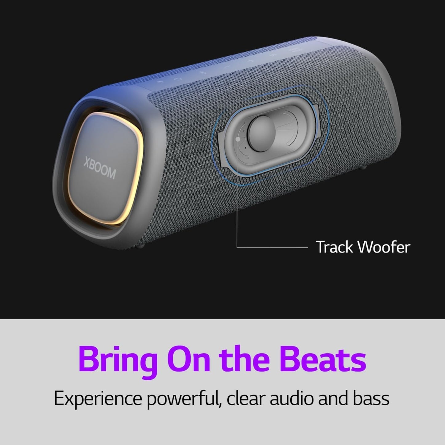 LG XBOOM Go XG5QGR Portable Bluetooth Speaker w/ up to 18HR Battery